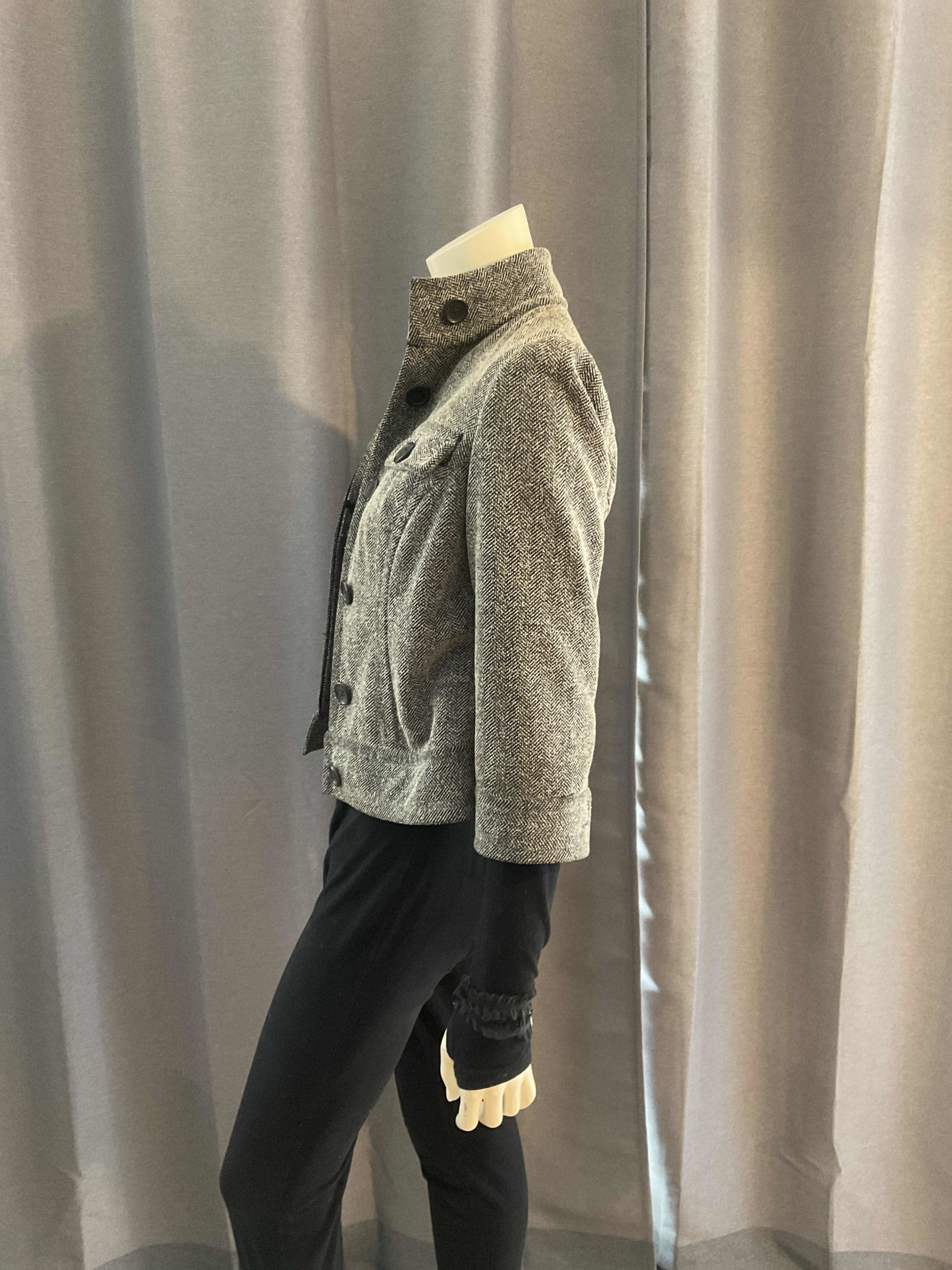 Veste noir chiné M